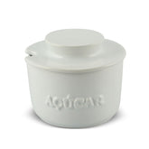 Açucareiro em Cerâmica Branco - Ela Decora